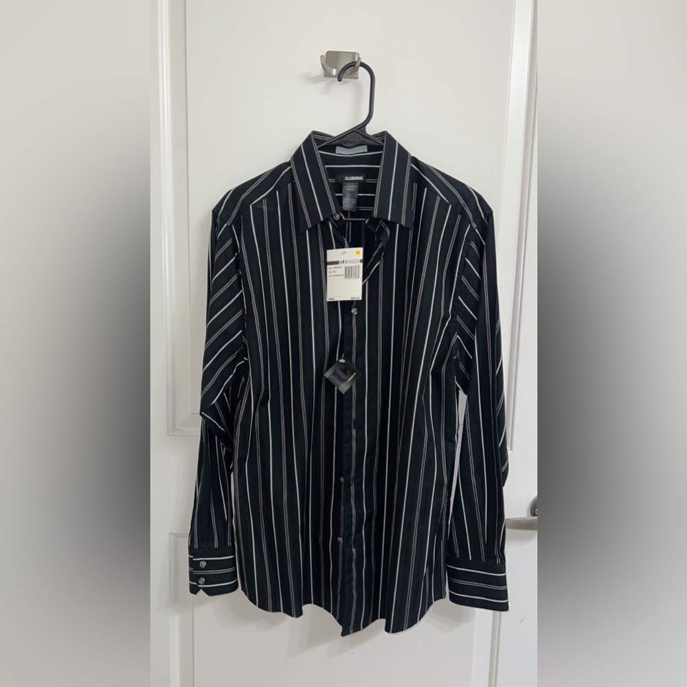 Brand New Claiborne Long Sleeve Men’s Dress Shirt